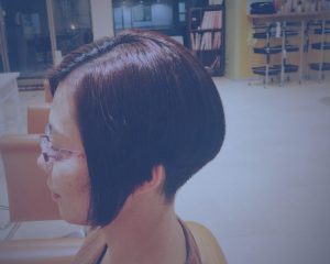 刈り上げ女子