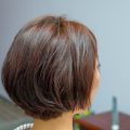 ロングからショートボブへバッサリ切って理想のフェミニンな髪型にっ!